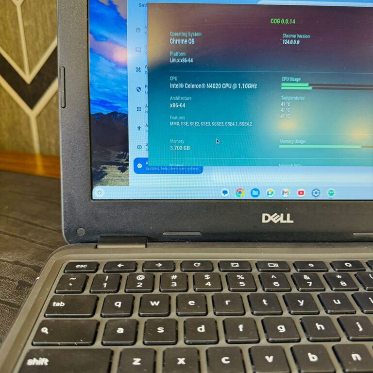 Dell Chromebook 3100 | Intel Celeron N4020 Processor | 4GB Ram | 16GB Storage | 11.6″ Display | 2029 Updateable | Chromebook