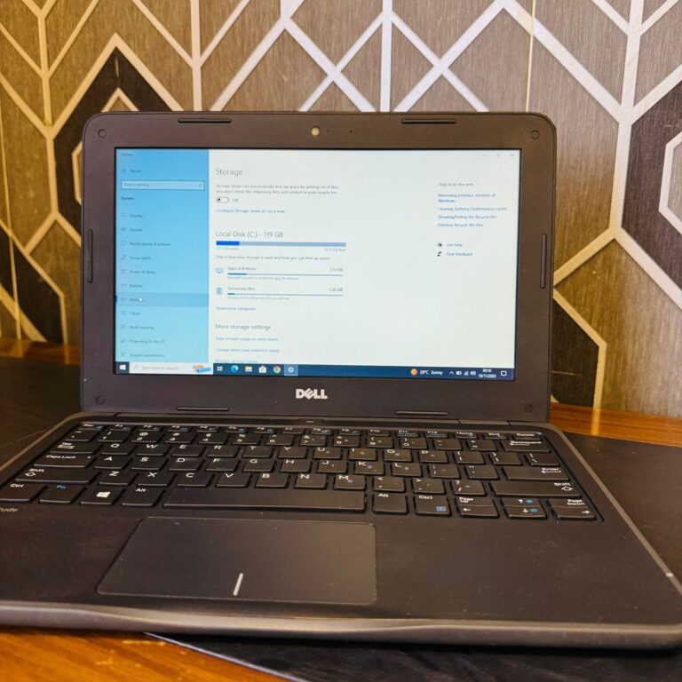 Dell | Latitude 3190 | 128GB Storage | 8GB RAM | Intel Pentium Silver N5000 1.1GHz | Windows 10 | Quad Core | 11.6″ HD Touchscreen | 360 Rotatable | Laptop