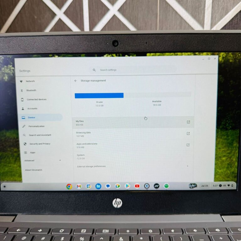 HP Chromebook 11A G8 EE | Radeon R4 Graphics | 4GB Ram | 32GB Storage | 11.6 inch Touchscreen Display | AMD A4-9120C APU | 2029 Updatable | Playstore Supported | Chromebook