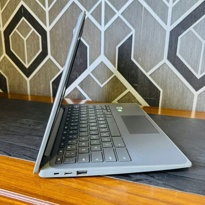 HP Chromebook 11A G8 EE | Radeon R4 Graphics | 4GB Ram | 32GB Storage | 11.6 inch Touchscreen Display | AMD A4-9120C APU | 2029 Updatable | Playstore Supported | Chromebook