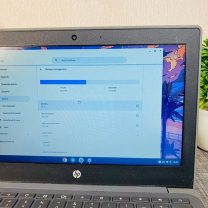 Hp Chromebook 11 G8 | ‎Intel HD Graphics 400 | 4GB Ram | 32GB Storage | 11.6 inch Display | Intel Celeron N4020 | Windows 10 | Chromebook