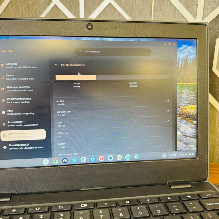 Lenovo | Chromebook 100E 2nd Gen | 4GB RAM | 32GB Storage | MediaTek Processor | 11.6″ Display | 2027 Updatable | Playstore Supported | Chromebook